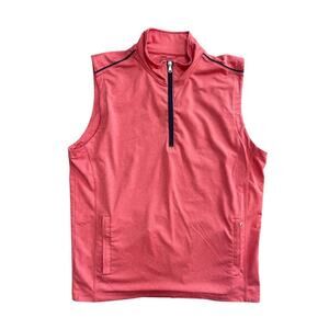 Johnnie O 1/4 zip performance vest. Men’s size small.